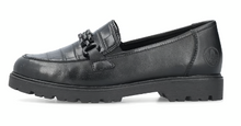 Load image into Gallery viewer, Rieker Loafer "Melissa" black