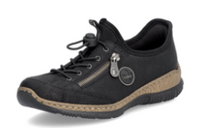 Load image into Gallery viewer, Rieker Sneaker "Emmie" black