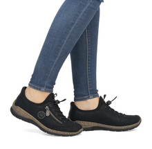 Load image into Gallery viewer, Rieker Sneaker "Emmie" black