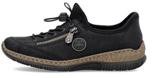Load image into Gallery viewer, Rieker Sneaker "Emmie" black