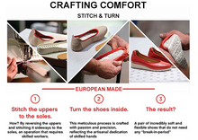 Load image into Gallery viewer, Saydo Shoe "Filbert" black perf flat