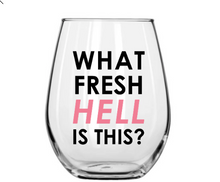 Load image into Gallery viewer, Sassy Stuff Wine Glass 5 options