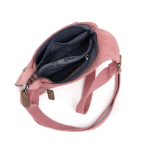 Load image into Gallery viewer, Davan Purse 550 Shoulder/Cross Body Canvas Bag - Charcoal