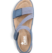 Load image into Gallery viewer, Rieker Sandal "Sadie" royal blue