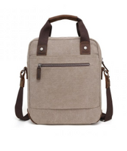 Load image into Gallery viewer, Davan 205 Purse Canvas Messenger Bag - Brown