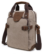 Load image into Gallery viewer, Davan 205 Purse Canvas Messenger Bag - Brown
