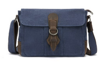 Load image into Gallery viewer, Davan 544 Purse Canvas Shoulder Bag - Blue