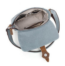 Load image into Gallery viewer, Davan 544 Purse Canvas Shoulder Bag - Blue