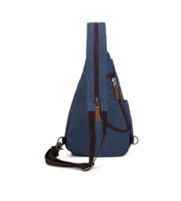 Load image into Gallery viewer, Davan 6881 Purse Canvas Multifunctional Sling Bag - Charcoal