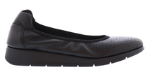Load image into Gallery viewer, Saydo Shoe "Filbert" black perf flat