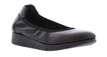 Load image into Gallery viewer, Saydo Shoe "Filbert" black perf flat