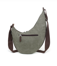 Load image into Gallery viewer, Davan 601 Purse Bag Canvas Multifunctional Sling - Charcoal