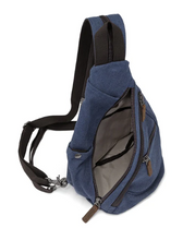 Load image into Gallery viewer, Davan 6881 Purse Canvas Multifunctional Sling Bag - Black