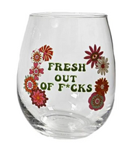 Load image into Gallery viewer, Sassy Stuff Wine Glass 5 options