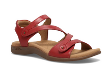 Load image into Gallery viewer, Taos Sandal "Big Time" red