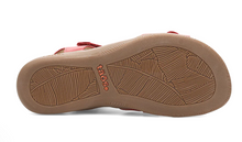 Load image into Gallery viewer, Taos Sandal "Big Time" red