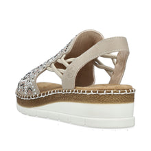 Load image into Gallery viewer, Rieker Sandal "Gabi" sand