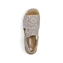Load image into Gallery viewer, Rieker Sandal "Gabi" sand