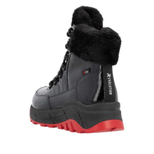 Load image into Gallery viewer, Rieker Boot Warm "Willow" black
