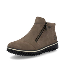 Load image into Gallery viewer, Rieker Boot Warm "Constance 2" grey brown