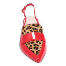 Load image into Gallery viewer, Django & Juliette Shoe "Aiday" red leopard