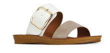 Load image into Gallery viewer, Los Cabos Sandal "Doti" taupe and cream