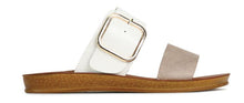 Load image into Gallery viewer, Los Cabos Sandal "Doti" taupe and cream