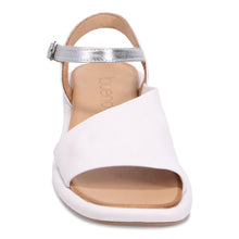 Load image into Gallery viewer, Bueno Sandal "Ervine" white/silver