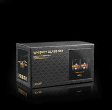 Load image into Gallery viewer, Mount Everest Crystal Whiskey Glasses set of 2