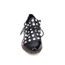 Load image into Gallery viewer, Django & Juliette "Kotty" black/white polka-dot