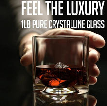 Load image into Gallery viewer, Mount Everest Crystal Whiskey Glasses set of 2