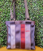 Load image into Gallery viewer, U.S.E.D Recycled Seatbelt Tote "Tricia"