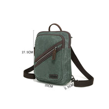 Load image into Gallery viewer, Davan Purse 334 - Shoulder/Back-Pack green
