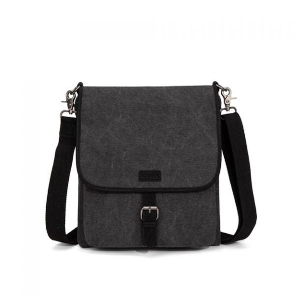 Davan Purse 379 - Cross-body Messenger - black