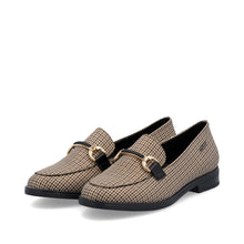 Load image into Gallery viewer, Rieker Shoe &quot;Meg 2&quot; plaid

