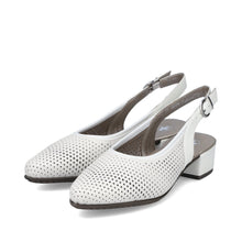 Load image into Gallery viewer, Rieker shoe &quot;Louisa&quot; sling back white
