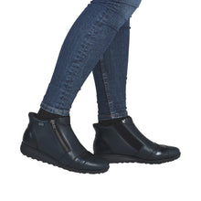 Load image into Gallery viewer, Rieker Boot &quot;Julia&quot; navy
