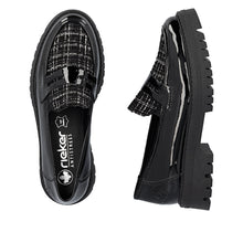 Load image into Gallery viewer, Rieker Shoe &quot;Meg&quot; black multi
