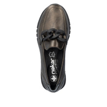 Load image into Gallery viewer, Rieker Shoe &quot;Melody&quot; bronze
