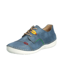 Load image into Gallery viewer, Rieker Sneaker &quot;Lacey&quot; blue
