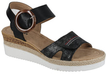 Load image into Gallery viewer, Romika Sandal &quot;Espi&quot; black
