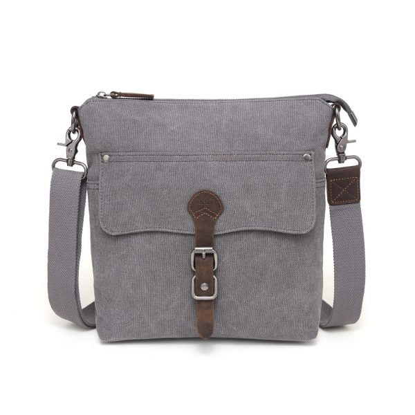 Davan Canvas Shoulder Bag 568 - Charcoal