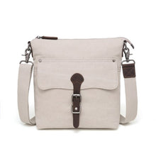 Load image into Gallery viewer, Davan Canvas Shoulder Bag 568 - Cream
