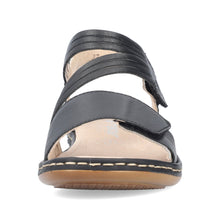 Load image into Gallery viewer, Rieker Sandal "Sandra" black
