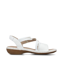 Load image into Gallery viewer, Rieker Sandal "Sandra" white
