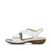 Load image into Gallery viewer, Rieker Sandal "Sandra" white
