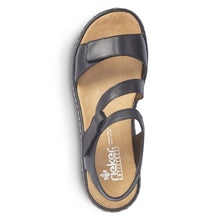 Load image into Gallery viewer, Rieker sandal "Keely" black
