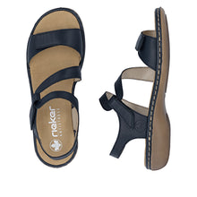 Load image into Gallery viewer, Rieker Sandal "Keely"  Blue
