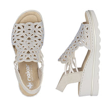Load image into Gallery viewer, Rieker Sandal "Garbo" beige
