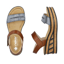 Load image into Gallery viewer, Rieker Sandal &quot;Fredricka 2&quot;
